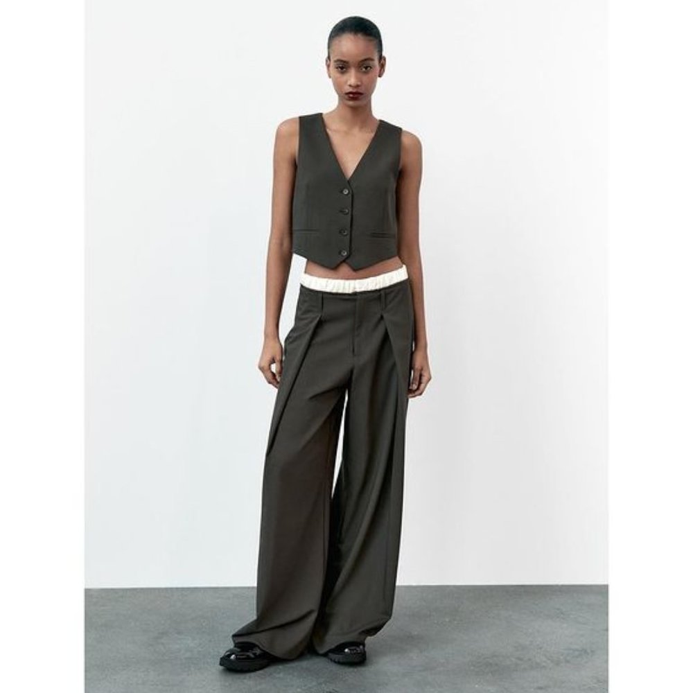 Zara Combo Boxer Pants NWT - Picture 6 of 15